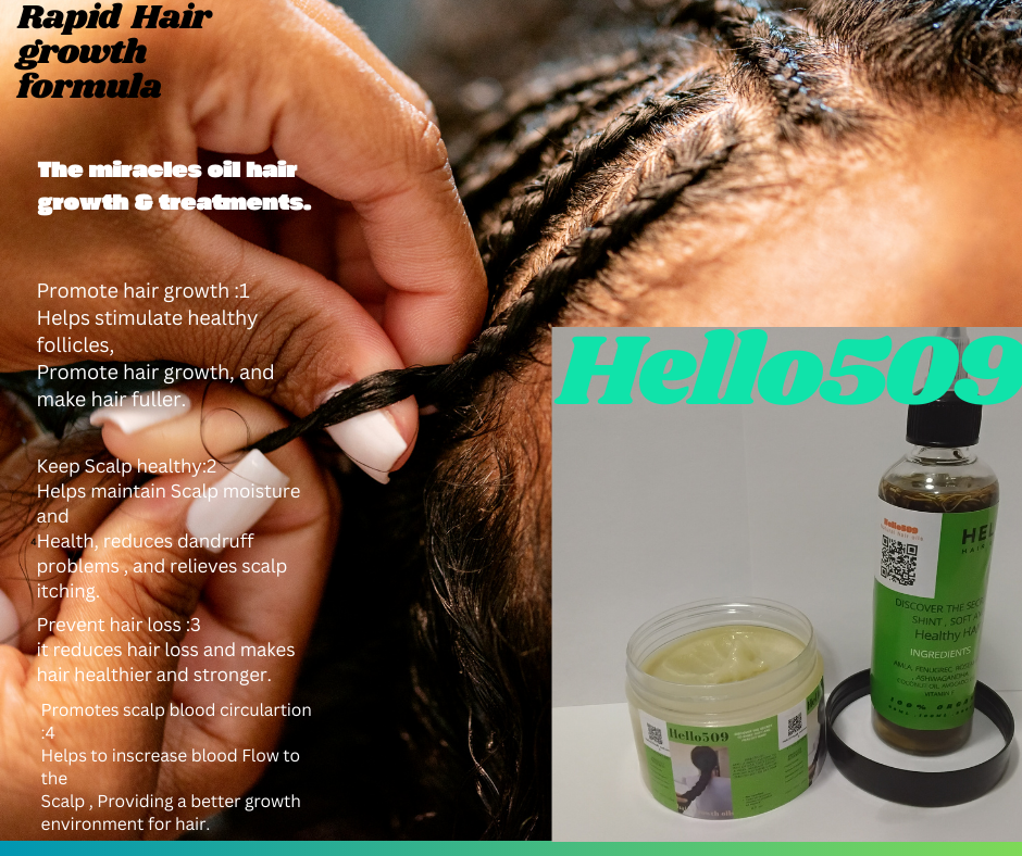 Hello509 Glow Hair Oil