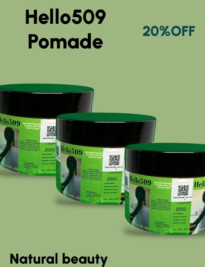 Hello509 Naturel Pomade