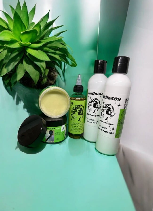 Hello509 100% Natural hair oil